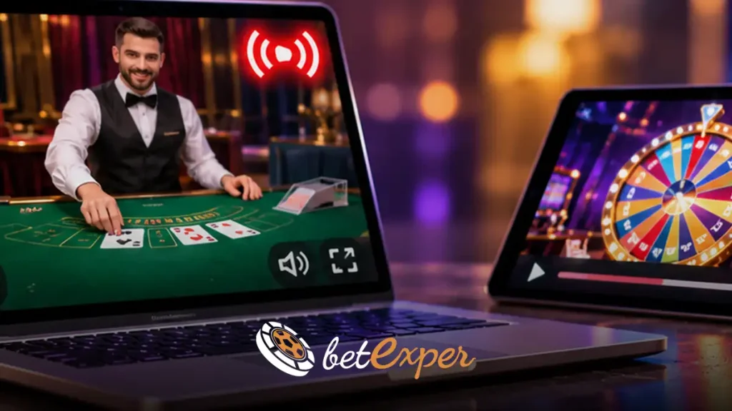 Betexper canlı casino oyunları